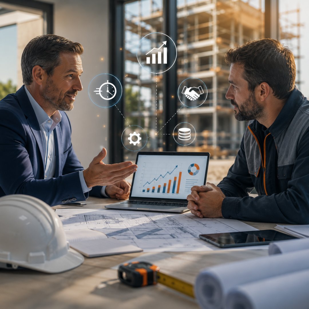 Développement commercial pour artisans et entreprises du bâtiment